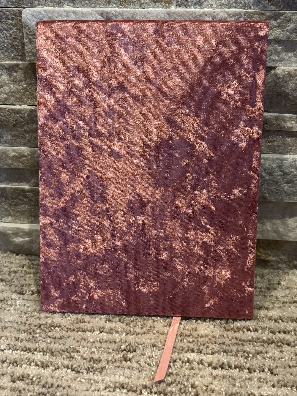 nota Velvet Textured Notebook - Picture 3 of 4